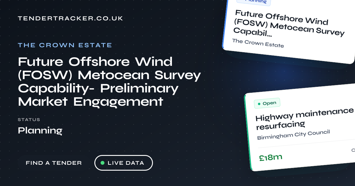 Future Offshore Wind (FOSW) Metocean Survey Capability- Prel ...